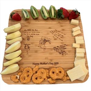 Custom Art Charcuterie Board